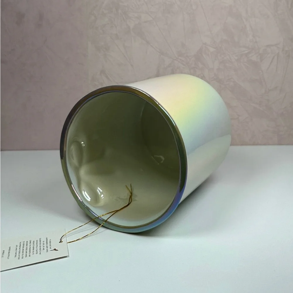 Papyrus Iridescent Ceramic Utensil Holder